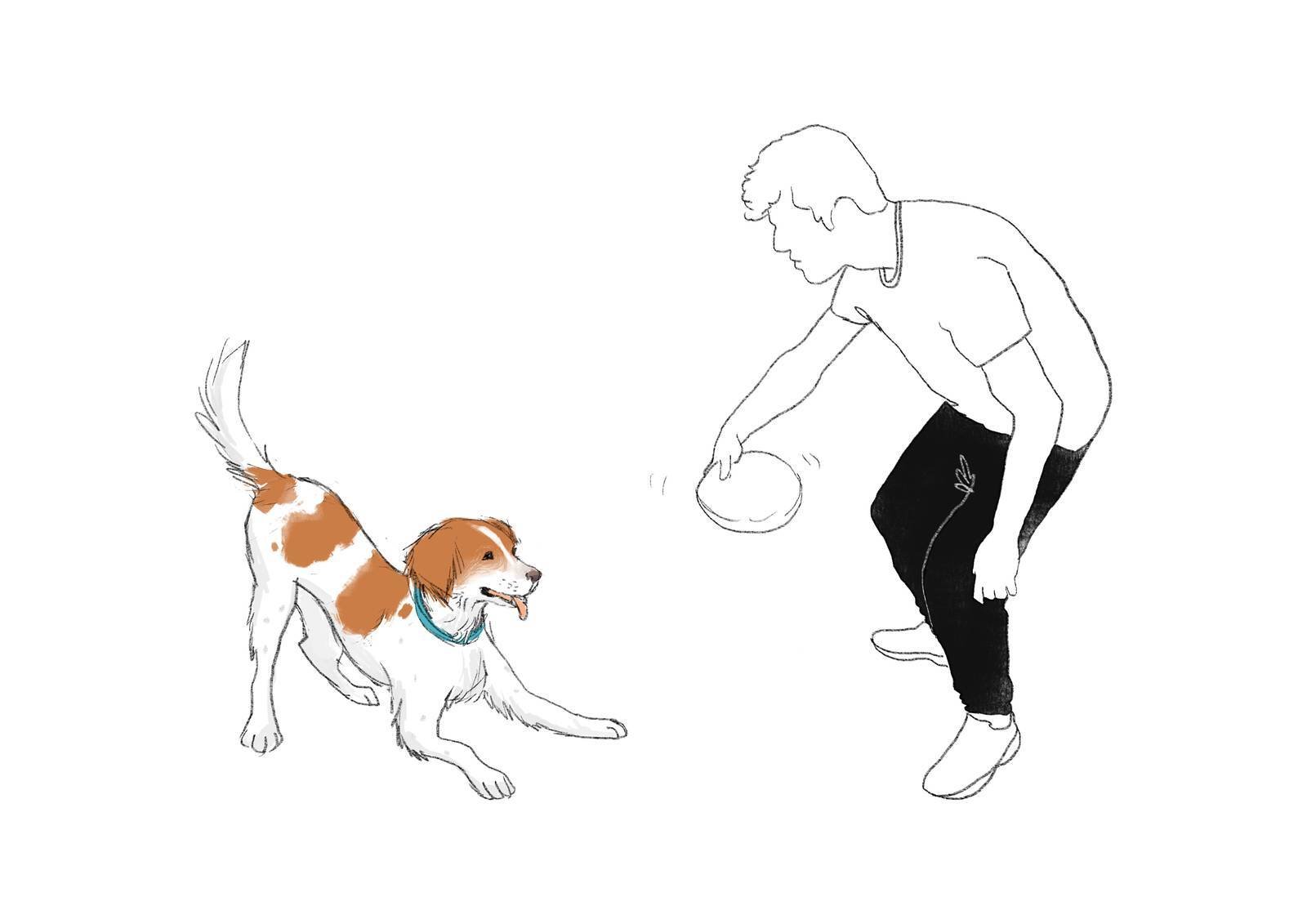 juega sin invadir su espacio